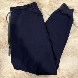 Figs Navy Blue Lesage Jogger Scrub Pants